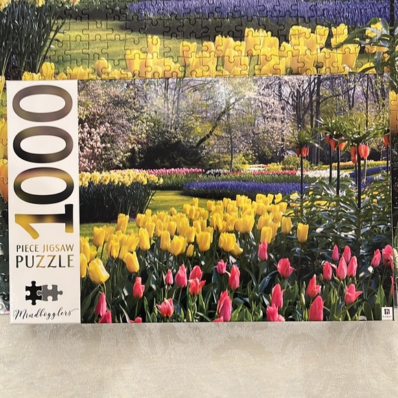 EUC Keukenhof Gardens 1000 Piece Mindbogglers Puzzle - Picture 3 of 7